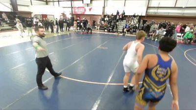 210 lbs Semifinal - Dean Zolman, Sanderson Wrestling Academy vs James Cornpeach, Cougars Wrestling Club