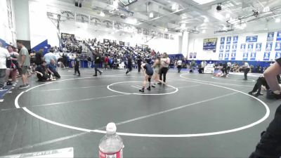 100 lbs Cons. Round 3 - Juliah Lee, El Dorado vs Ariyana Lopez, Sonora