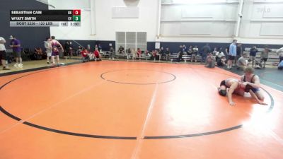120 lbs Consi Of 16 #2 - Sebastian Cain, OH vs Wyatt Smith, KY