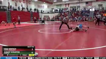 106 lbs Semifinal - Cole Gentsch, Normal (Community) vs Robert Scranton, Anamosa