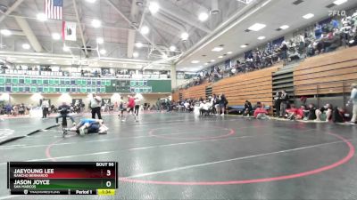 150 lbs Champ. Round 1 - Jaeyoung Lee, Rancho Bernardo vs Jason Joyce, San Marcos