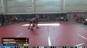 98 lbs Round 8 (10 Team) - Tristan Eckles, Gladiators vs Emeric McBurney, Massillon