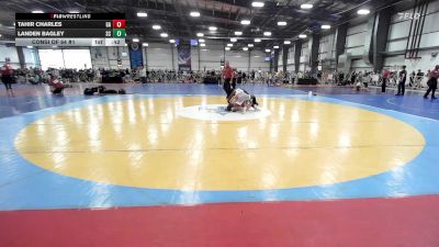 126 lbs Consi Of 64 #1 - Tahir Charles, GA vs Landen Bagley, SC
