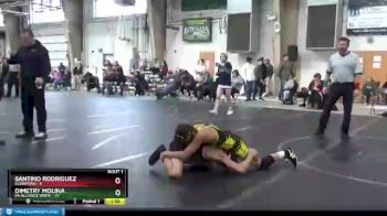 110 lbs Finals (2 Team) - Dimetry Molina, PA Alliance White vs Santino Rodriguez, Scorpions