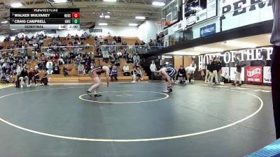 175 lbs Semifinal - Craig Campbell, Green vs Walker Mulvaney, Hudson