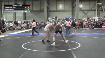 115 lbs Cons. Round 1 - Jadalynn Lies, Maize vs Emma Reed, The Farm