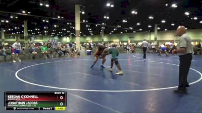 170 lbs Round 2 (16 Team) - Jonathain Jacobs, Greenwave Grapplers vs Keegan O`Connell, Bonita Boys