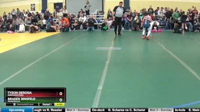 70 9U Cons. Round 3 - Tyson DeRosia, Northwestern vs Braden Binsfeld, Paynesville