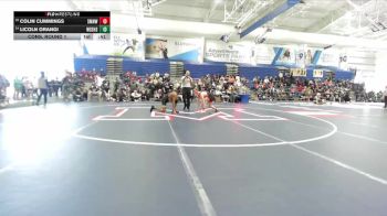 144 lbs Cons. Round 1 - Licoln Orangi, Wichita-Southeast Hs vs Colin Cummings, Shawnee Mission Northwest