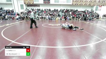 126 lbs Quarterfinal - Justin Gatta, Reading vs Max Sturtevant, Plymouth North