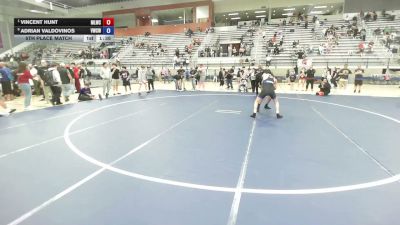 120 lbs 5th Place Match - Vincent Hunt, Moses Lake Wrestling Club vs ADRIAN VALDOVINOS, Victory Wrestling-Central WA