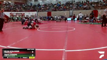 170 lbs Quarterfinal - Trista Powers, Terre Haute South vs Selma Schlosser, Lafayette Jeff