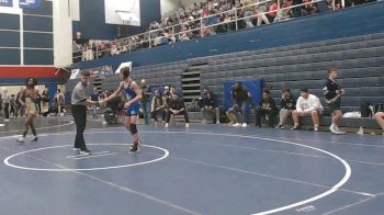 114 lbs Quarterfinal - Grayson Stroupe, Beaver C.C. vs Javeon Chambers, Highlands