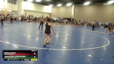 125 lbs Champ Round 1 (16 Team) - Shelby Barnett, Team Montana Gold vs Adrianna Shaw, Wellington