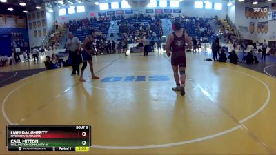 157 Blue Round 4 - Liam Daugherty, Riverview (Sarasota) vs Cael Mitton, Wellington Community Hs