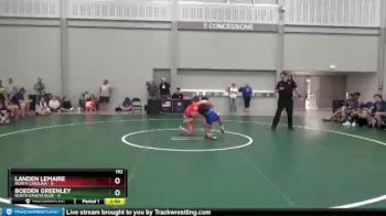 152 lbs Round 3 (6 Team) - Landen Lemaire, North Carolina vs Boeden Greenley, North Dakota Blue