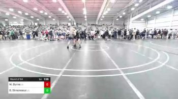 160 lbs Round Of 64 - Michael Byrne, VA vs Braeden Simoneaux, LA