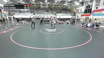 285 lbs 2nd Wrestleback (16 Team) - Brady Hartman, Sheridan vs Miles Clinger, Laramie