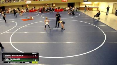 60 lbs Quarterfinals (8 Team) - Maverick Masching, Westfield vs Connor Woods, Prior Lake