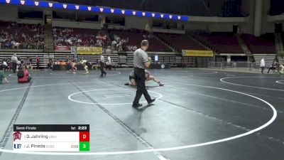 235 lbs Semifinal - Dylan Jahrling, UNLV vs Joseph Pineda, Dubuque WC