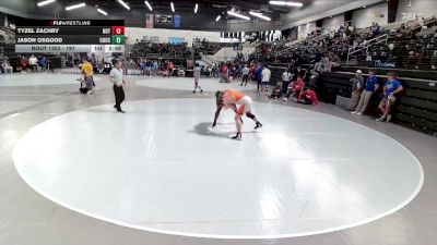 197 lbs Cons. Round 4 - Tyzel Zachry, Northern Oklahoma College-Tonkawa vs Jason Osgood, Cowley College