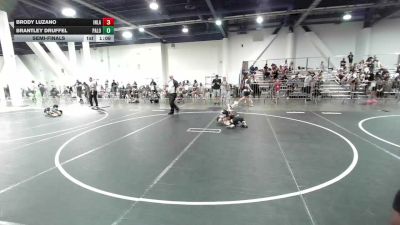 70 lbs Semifinal - Brody Luzano, Inland Elite WC vs Brantley Druffel, Palouse Elite Wrestling