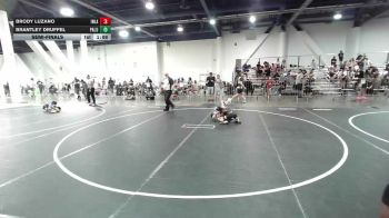 70 lbs Semifinal - Brody Luzano, Inland Elite WC vs Brantley Druffel, Palouse Elite Wrestling