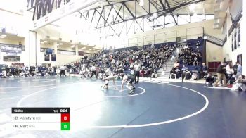 133 lbs 5th Place - Cael McIntyre, Bethlehem Catholic vs Matt Hart, Western Reserve Academy