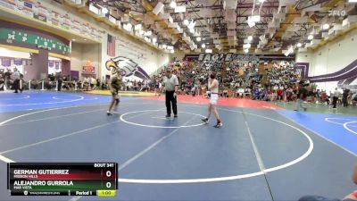 106 Boys Cons. Round 3 - German Gutierrez, Mission Hills vs Alejandro Gurrola, Mar Vista