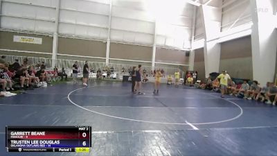 120 lbs Placement Matches (8 Team) - Garrett Beane, Missouri vs Trusten Lee Douglas, Oklahoma Outlaws Red