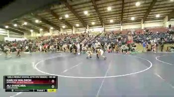 80 lbs Round 1 - Ali Svancara, 208 Badgers vs Harlyn Waldron, Bear River Jr High Wrestling