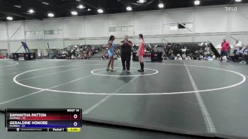 140 lbs Round 5 (6 Team) - Samantha Patton, Georgia vs Geraldine Honore, Florida