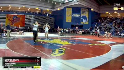 190 lbs Cons. Round 1 - Cooper Craig, Point Pleasant vs Ron Kraus, St Augustine