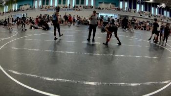 144 lbs Round 5 (6 Team) - Adrian Deleston, BHWC | Black Hive Wrestling Club vs Brandon Littleton, Oakleaf WC