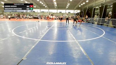 138 lbs Rr Rnd 3 - Jordin Agosto, MetroWest United Red vs Sebastian Bonachea, KongKrete Wrestling Academy