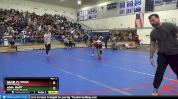 113 lbs Champ. Round 1 - Aiden Vetricek, Big Dog Ranch vs Aden Gaff, SoCal Wrestling Club