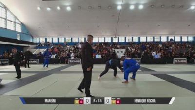 HENRIQUE ROCHA vs MANSINI 2026 FJJ Rio Carioca