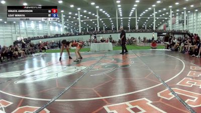 150 lbs Hinata Anderson, Georgia vs Leat Minaya, New York