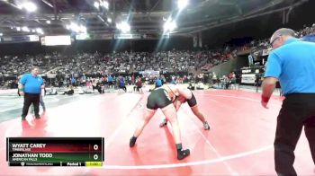 3A 220 lbs 3rd Place Match - Gabe Finley, Buhl vs Gabriel Ramos, Payette