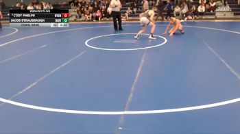 133 lbs Cons. Semi - Cody Phelps, Wyoming vs Jacob Strausbaugh, Mary