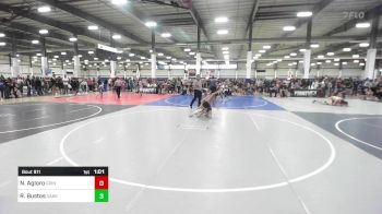 123 lbs Round Of 16 - Noah Agloro, Grindhouse WC vs Rocky Bustos, Sabercat WC