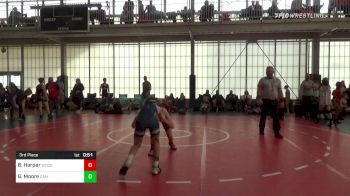 100-105 lbs 3rd Place - Braden Harper, Woodstock Wrestling Club vs Griffin Moore, Cambridge Bears Youth Wrestling