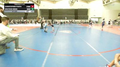 65 lbs Rr Rnd 3 - Christopher Porto, CT Whale vs Grayson Meng, Williamstown K3