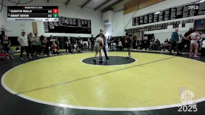 95 lbs Quarterfinal - Grant Dixon, Oakdale vs Quentin Walls, Bay Area Dragons