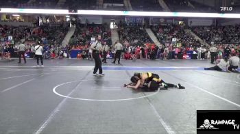 97 lbs 3rd Place Match - Ava Gutierrez, Lawrence Elite vs Bristol Copple, Central Kansas Young Lions