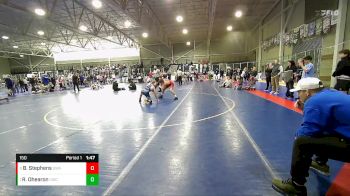 150 lbs Quarterfinal - Riker Ohearon, Champions Wrestling Club vs Blu Stephens, Sanderson Wrestling Academy