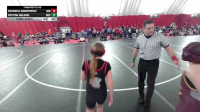 10U Girls - 89-93 Champ. Round 5 - Abigail Kolstad, Luxemburg-Casco Wrestling Club vs Allison Malone, Warrior Youth Wrestling