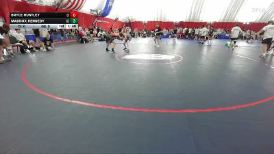 106 lbs Placement (16 Team) - Bryce Huntley, Cambridge-Isanti Blue vs Maddux Kennedy, Geneseo