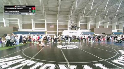 98 lbs Quarterfinal - Zachary De Hoyos, Champions Wrestling Club vs Oliver Maitland, Northside Wrestling Club