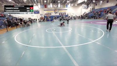 113 lbs Quarterfinal - Leander Rascoe, Oscar Smith vs Kenneth Eaton, Western Branch